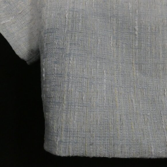 Unbranded | P2P 16.5 inches measured | Chic Cropped Short Sleeve Jacket / Blazer - Picture 14 of 15